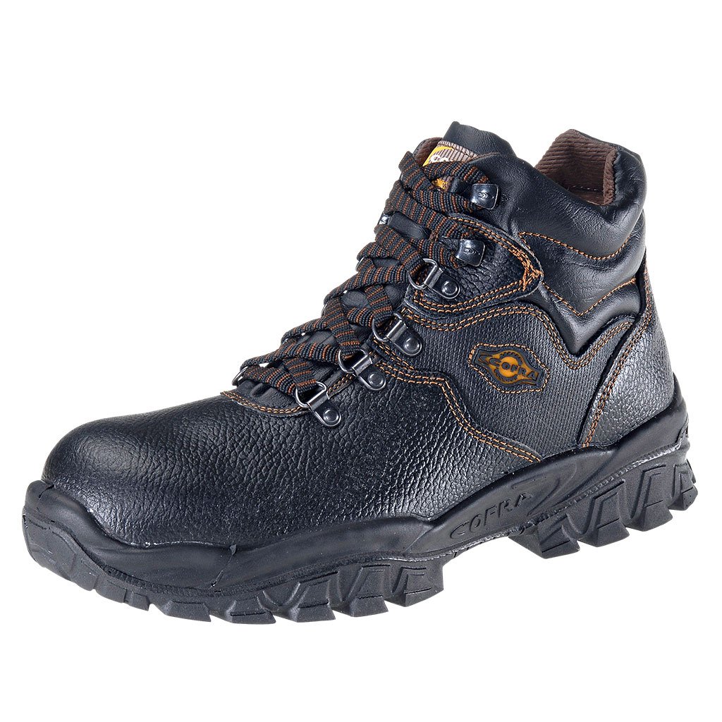 Cofra NT020-000.W43 NEW RENO S3 SRC Sicherheitsstiefel, Schwarz/Braun, Größe 43