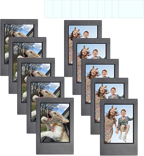 Miniatura 17 de WOGOZAN Mini portarretratos de 2 x 3 para Fujifilm Instax Mini 12/11/99/41/40/SE/EVO. Marcos Polaroid clásicos de 2.15 x 3.4 pulgadas, marco de