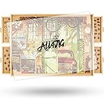 ALL4JIG 2000 Piece Rotating Puzzle Board with 4 Drawers and Cover, 28.5x40.1Portable Wooden Jigsaw Puzzle Table for Adults Portable, Lazy Susan Spinning Boards Birthday Gift for mom