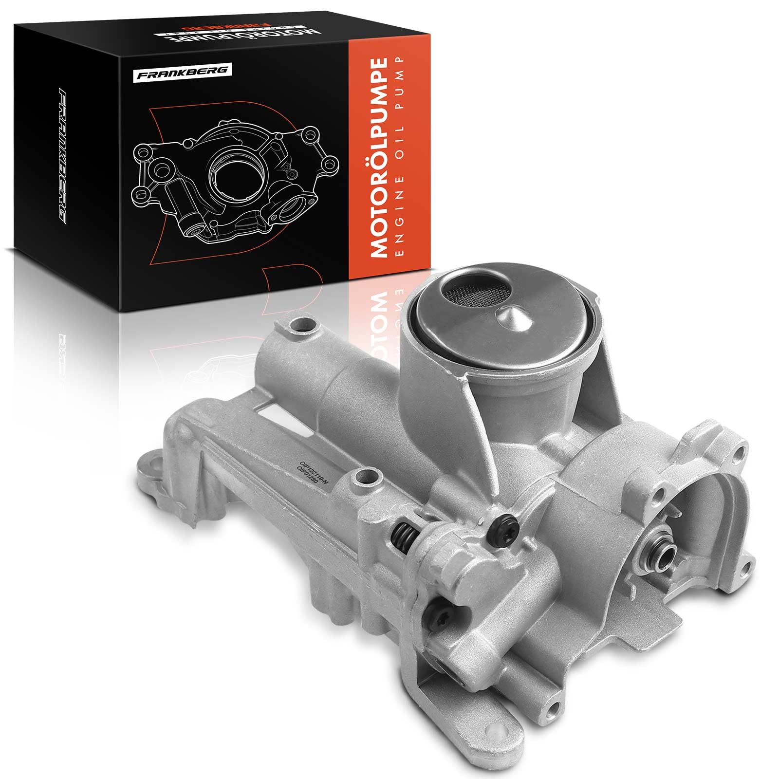 Frankberg Bomba de aceite Oil Gasolina Compatible con 207 CC WD 1.6L 207 WA WC 1.4L M.i.n.i R56 1.6L 207 SW WK 1.4L M.i.n.i R56 1.4L Replace# 1001.H1