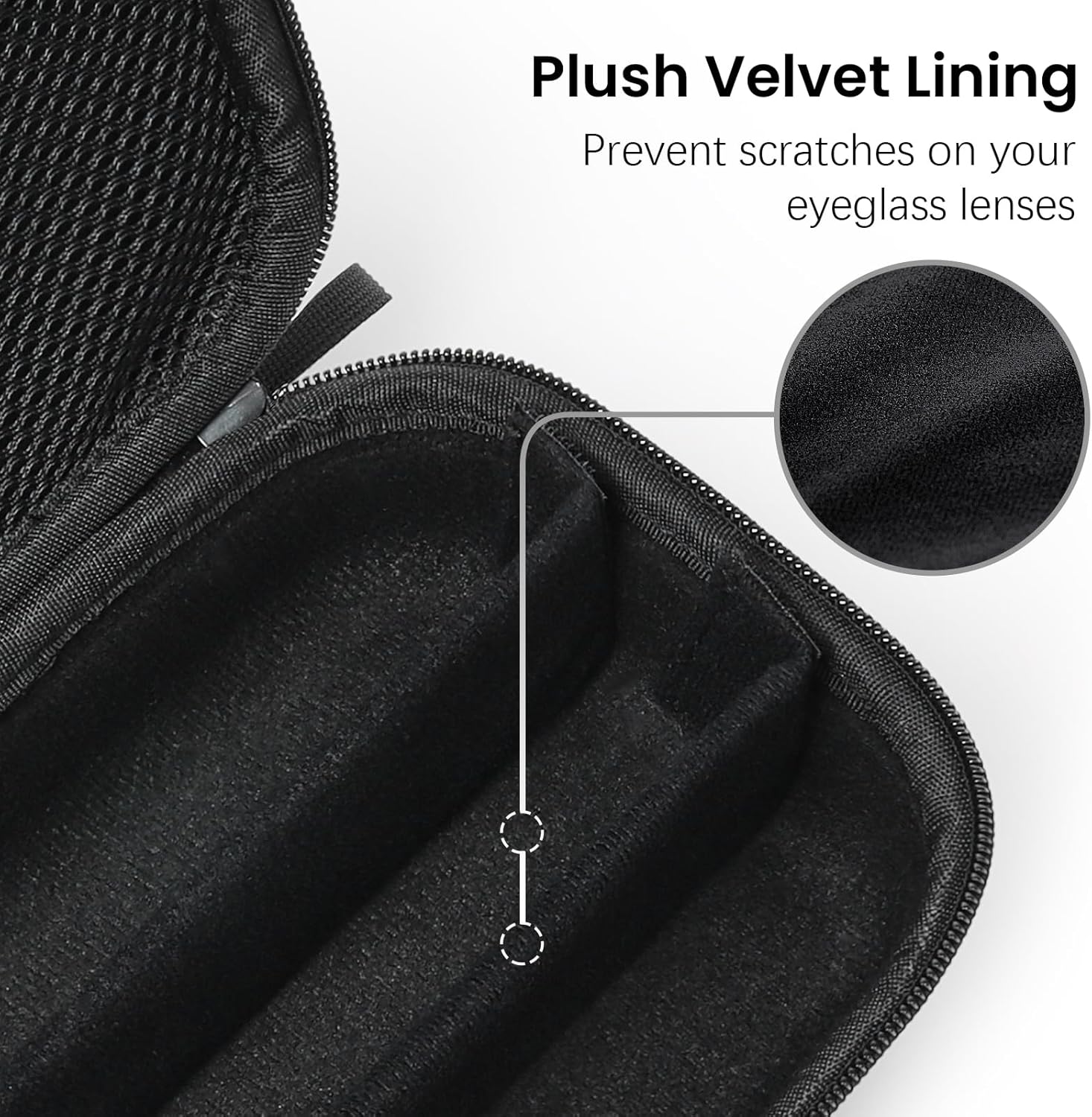 WOMACO Travel Sunglass Organizer, Hard Shell Sunglasses Case, Portable Multiple Glasses Storage Case for Women Men - Image 4