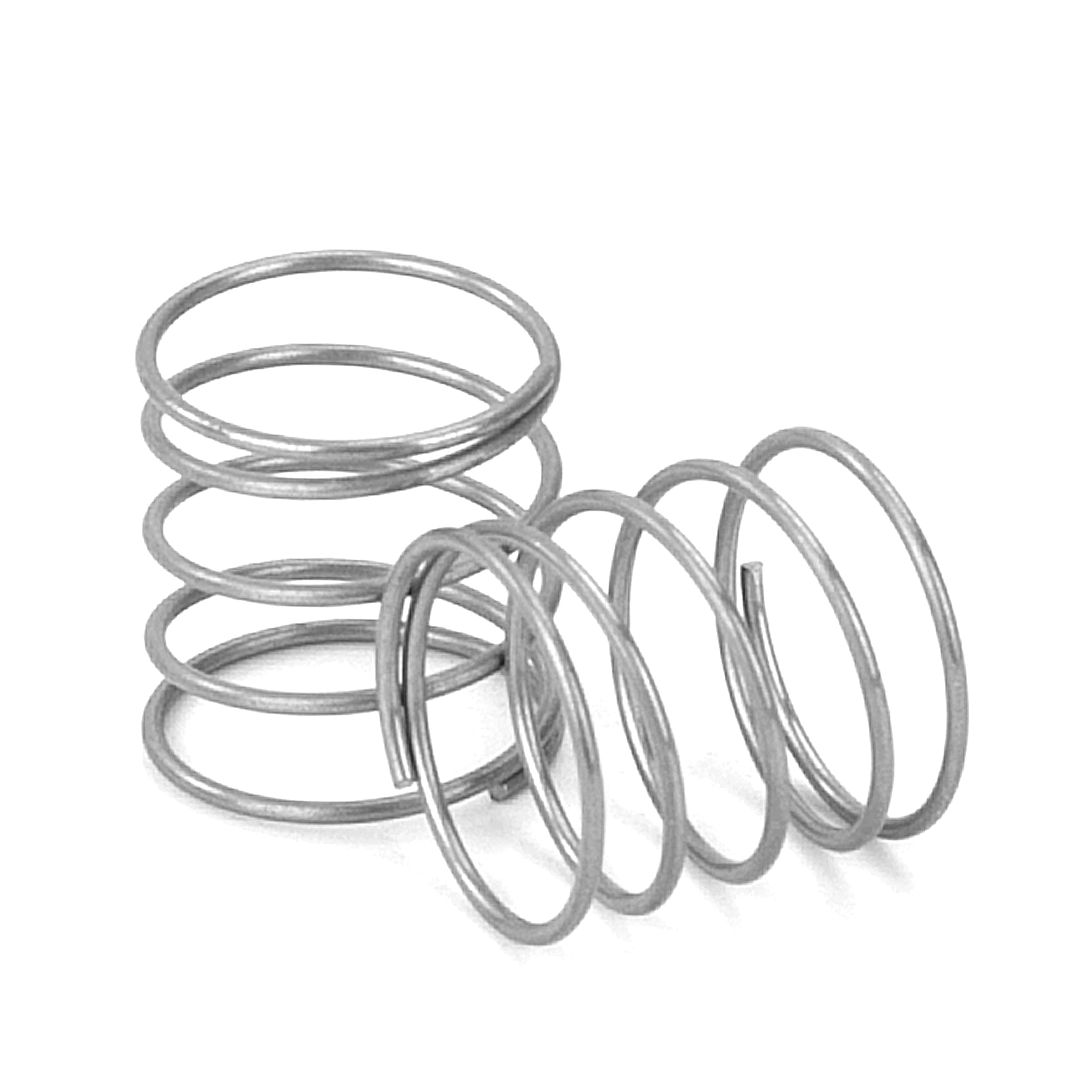 Sprężyny ściskające 10 mm sprężyna ze stali nierdzewnej 304 średnica drutu 0,55 mm średnica zewnętrzna 10 mm siła sprężyny 0,18 kg 10 sztuk