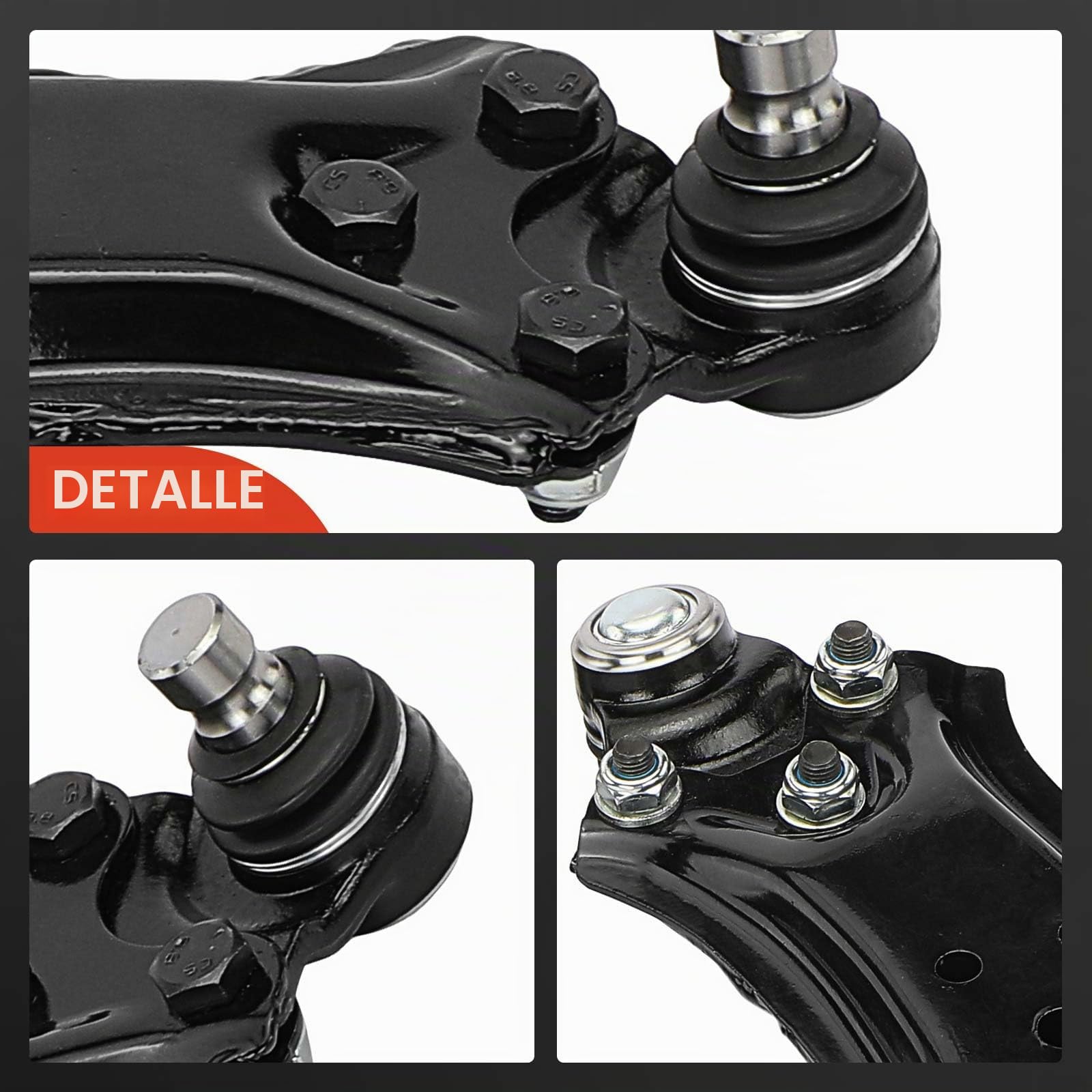 Frankberg 2x Brazo transversal eje Delantero inferior Delantero izquierdo derecho Compatible con Xsara Picasso N68 Berlingo/Berlingo First MPV GFK GJK MF Berlingo/Berlingo First 3521C1, 3520H6