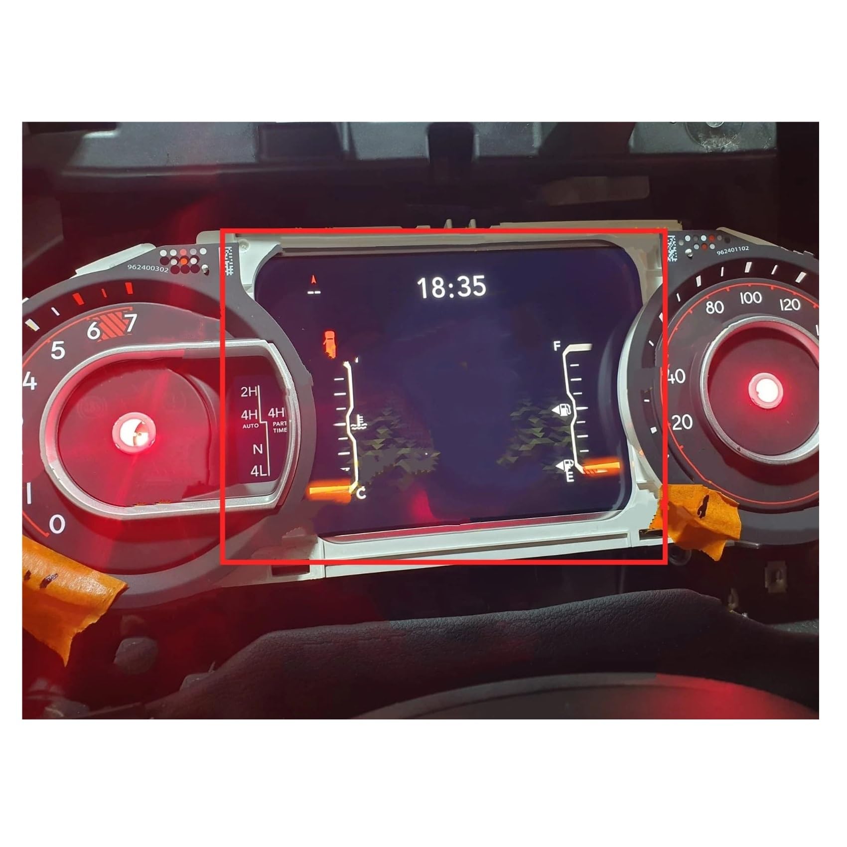 Pantalla para Coche para Wrangler JL Sahara Unlimited