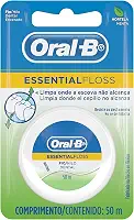 Oral-B Essential Floss Fio Dental, 50 m, 1 Unidade