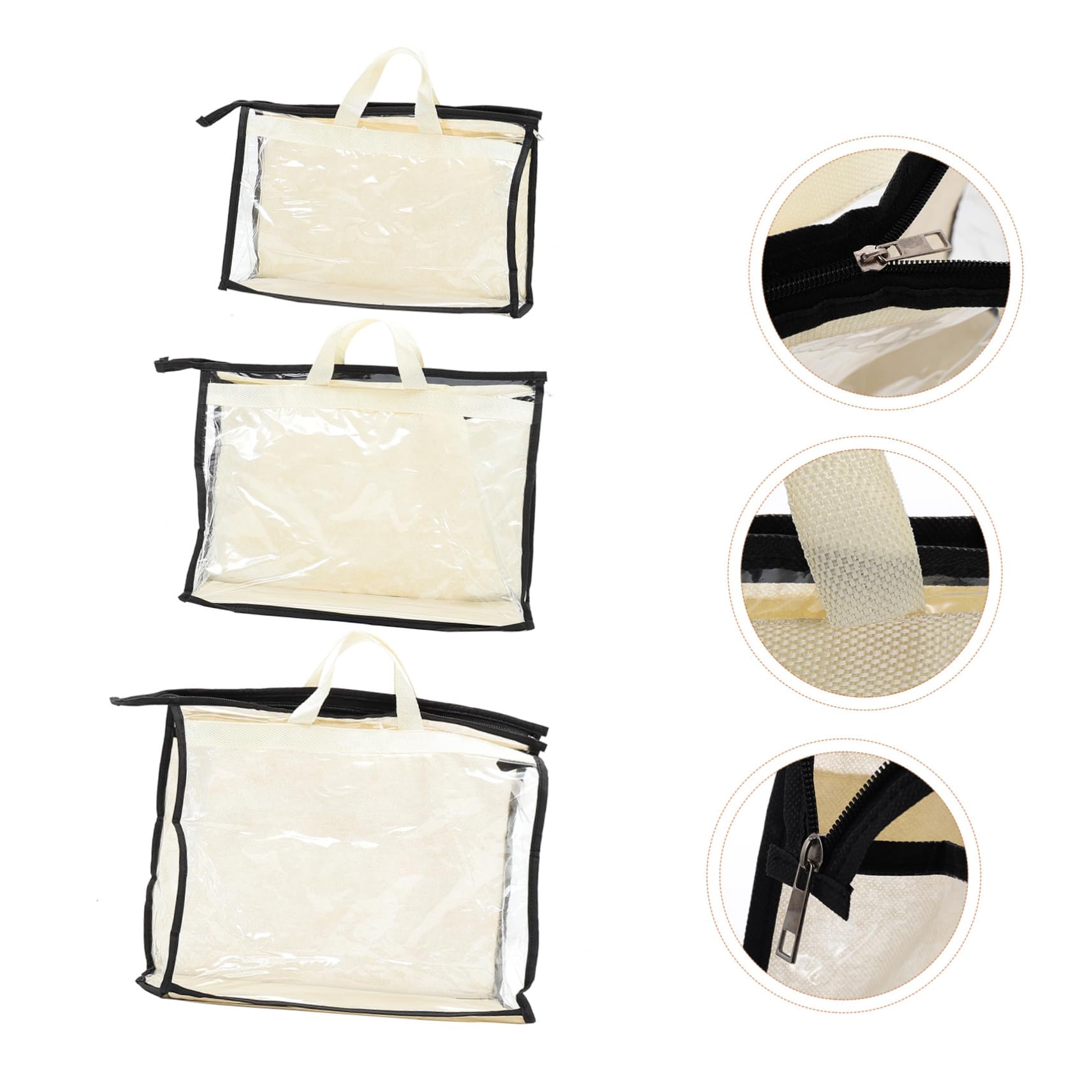 KOMBIUDA 15piezas Bolsas Organizadoras Organizadores De PVC Resistente y Duradero para