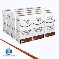 Vista 7 de Dynarex Ungüento de vitaminas A y D, ungüento con vitamina A y vitamina D protector de la piel, para sarpullido y malestar del pañal, blanco, 1 caja