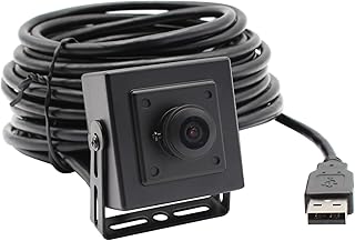 ELP Webcam 5 MP HD Aptina PC Camera,Web Cam with 180 Degree Fisheye Lens for Industrial 3D Printer,Web Conference Camera Compatible with Windows Android Linux