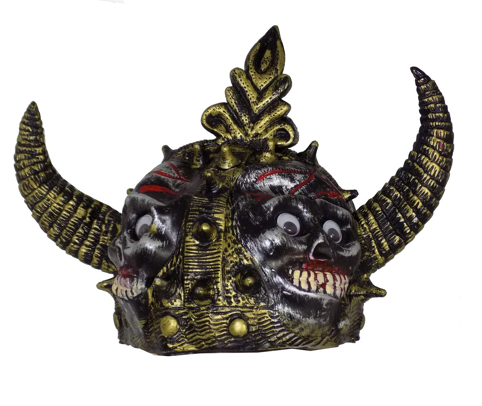 brown leaf® Scary Horror Crown Helmet Cap Hat For Halloween Party Halloween Festival Costume Horror Scary Colour (B07YX5G373) Amazon Price History, Amazon Price Tracker