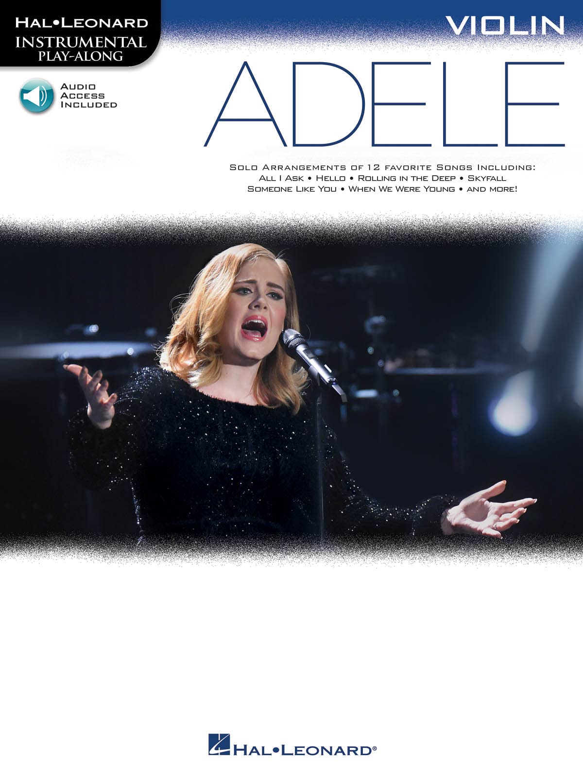 Hal Leonard Instrumental Play-Along: Adele - Violin (Book/Online Audio) (Includes Online Access Code)