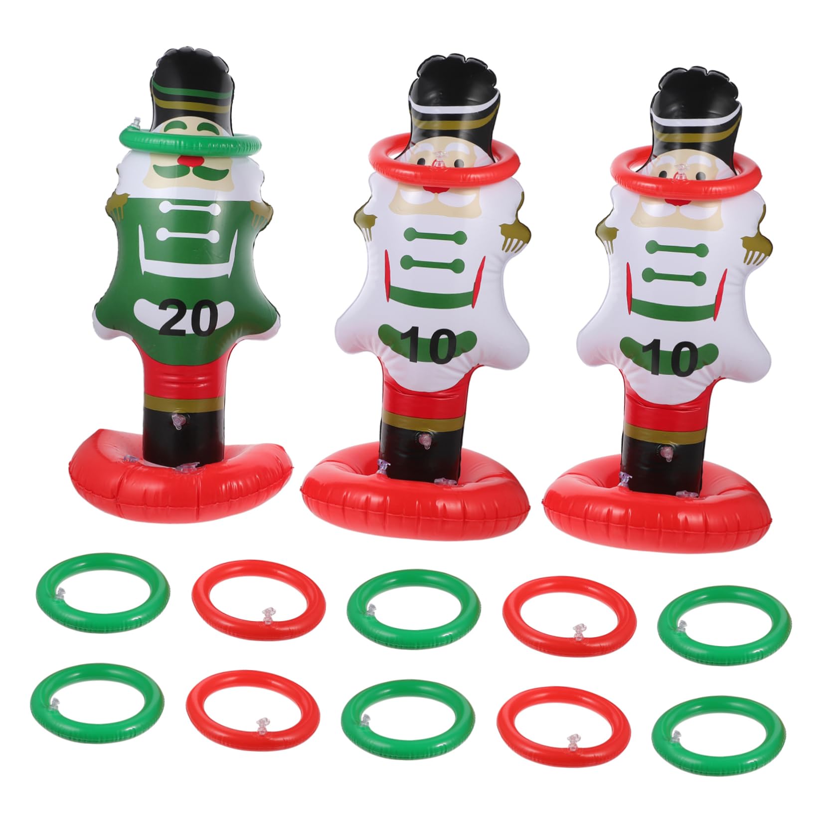 Gioco Di Lancio Anelli Di Natale Anelli Per Lancio Schiaccianoci Gonfiabili Di Natale Giochi Di Società Schiaccianoci Articoli Per Feste in Giardino