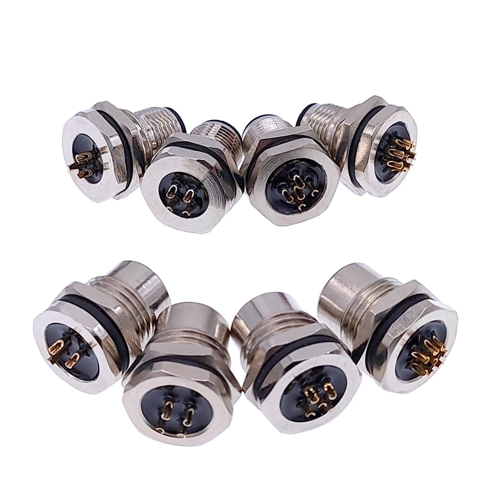 Écrou avant M1216 résout les jeux mécaniques de vos fiches femelle 5 pin 16 mm