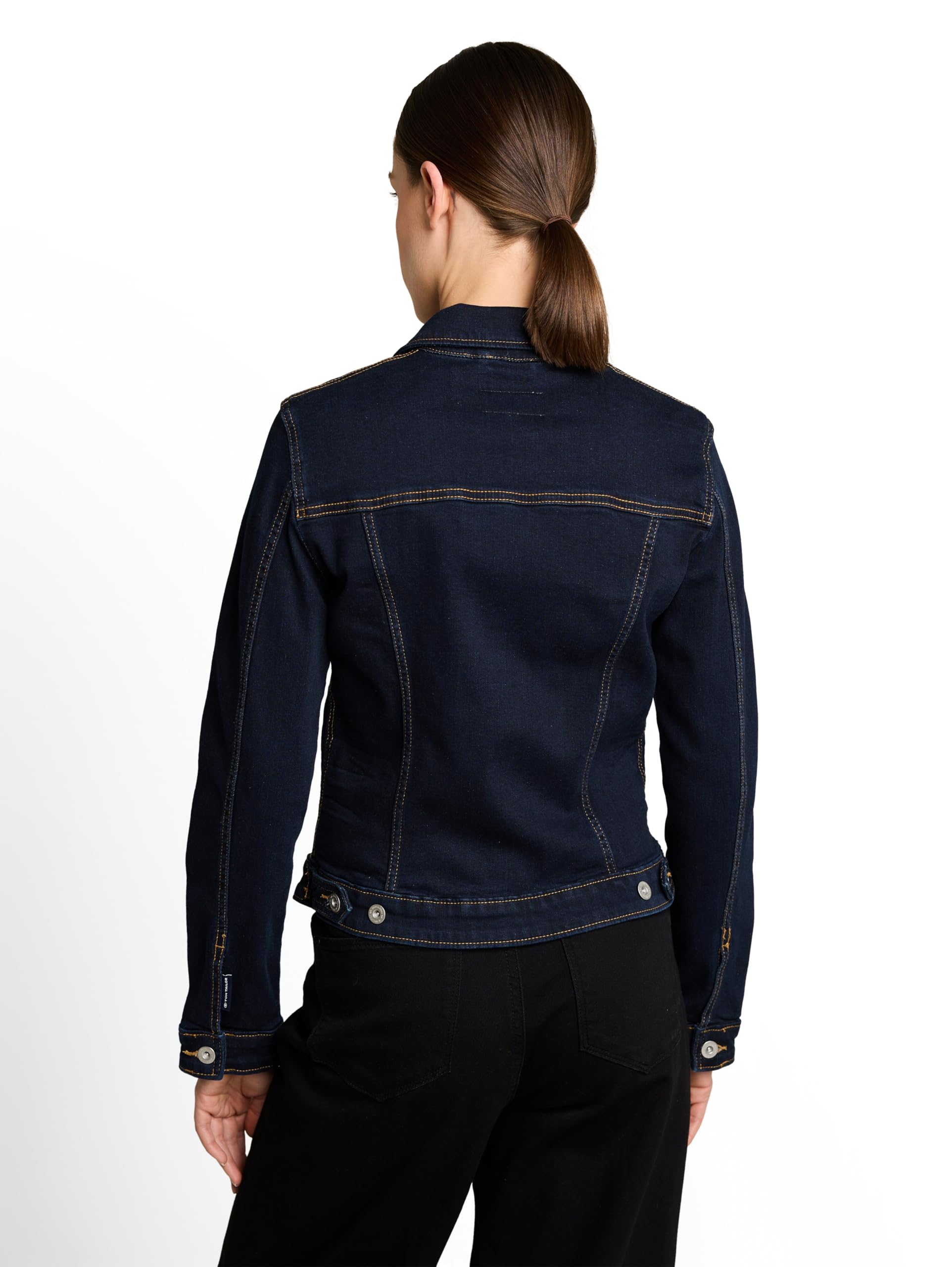 TOM TAILOR Damen Basic Jeansjacke