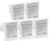 Vista 9 de Hospora Rollo de gasa de algodón elástico médico, 4 pulgadas, paquete individual, primeros auxilios de gasa elástica enrollada, 24 paquetes