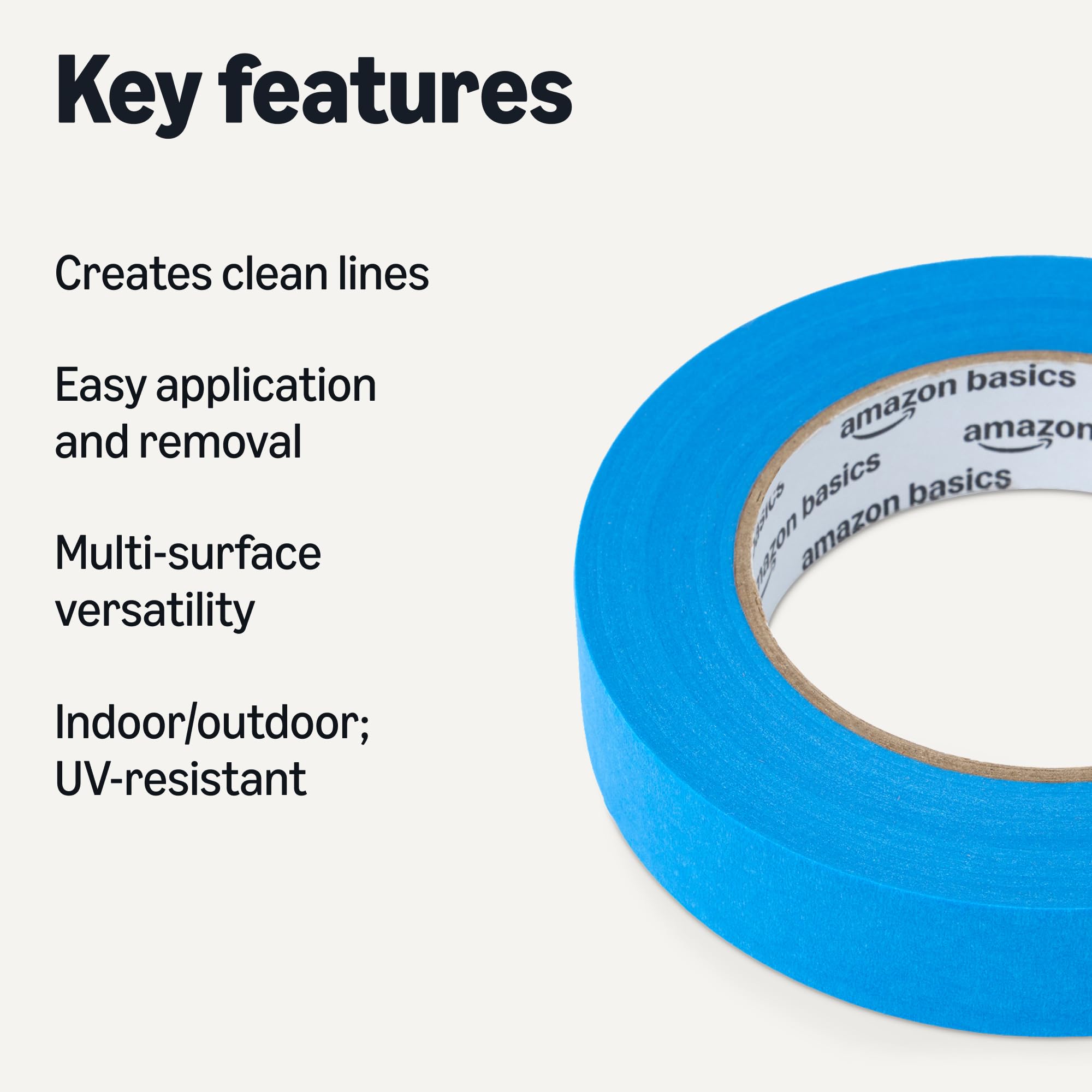 Amazon.com: Amazon Basics Blue Painters Tape, Protects Surfaces