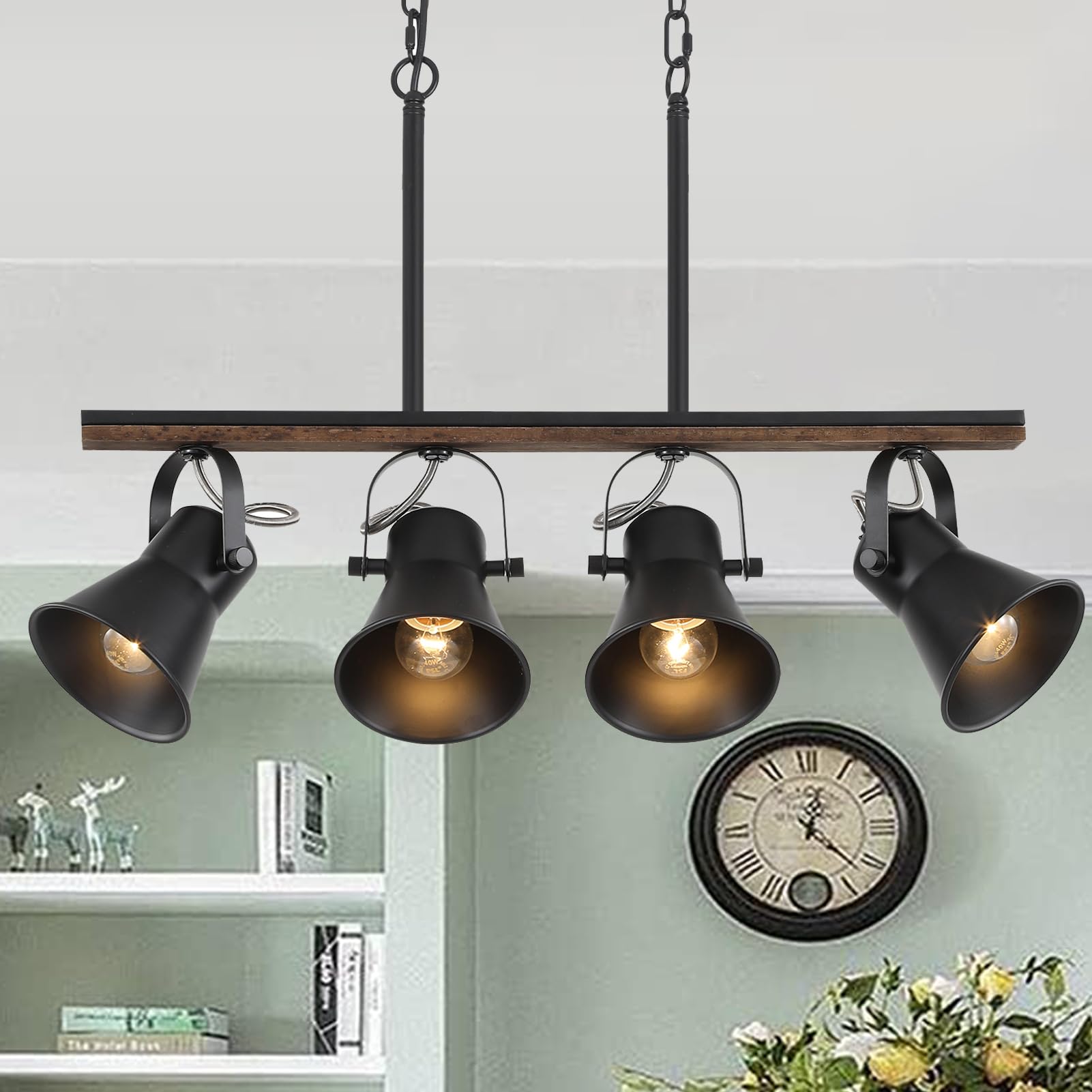 KEESFU Farmhouse Dining Room Light