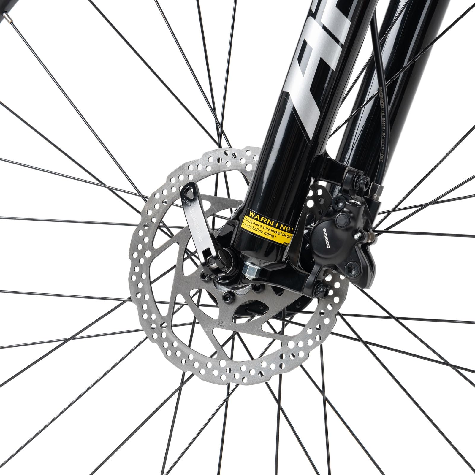 ROCKBROS MT·300 Bicicleta de Montaña 27.5" Aluminio, Suspensión Ajustable con Cambio Shimano Cues U3020 18 Velocidades, Cuadro 16/18/21 Pulgadas para Hombre y Mujer