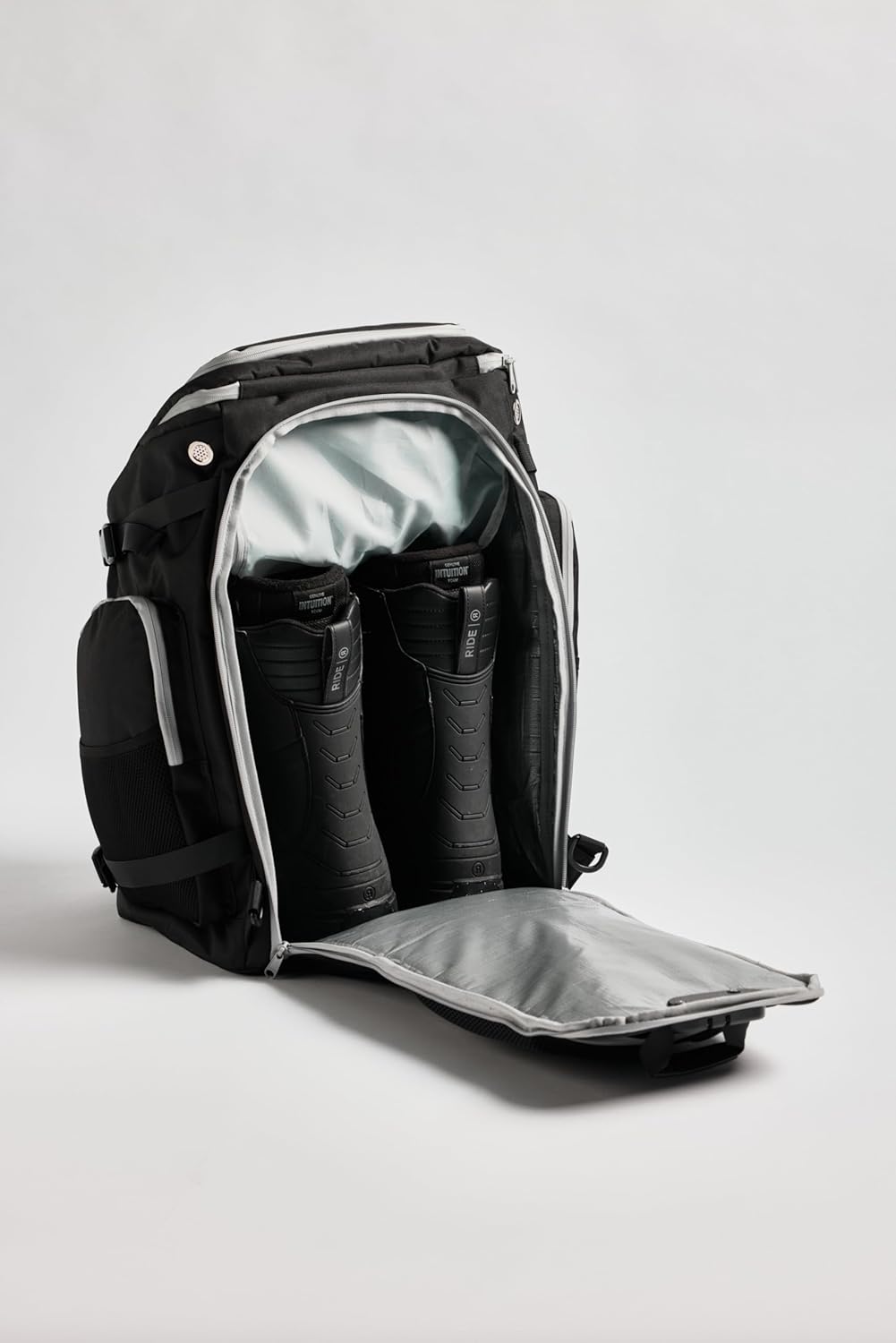Ski Boot Bag - Waterproof Ski and Snowboard Travel Backpack, TSA Lock, Ventilated Boot Compartment - Durable Ski Backpack for Boots, Goggles, Helmets & Others