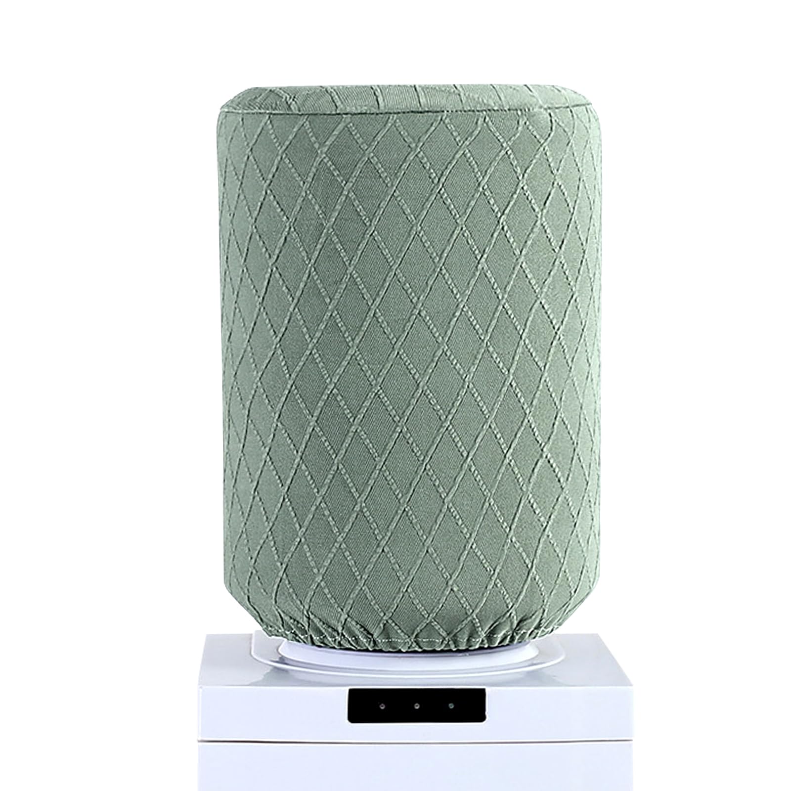 ReignSword Water Dispenser Barrel Cover for 5 Gallon Water Bottle, High Stretchy Dust Cover, Reusable Bucket Decor for Home or Office (Green)