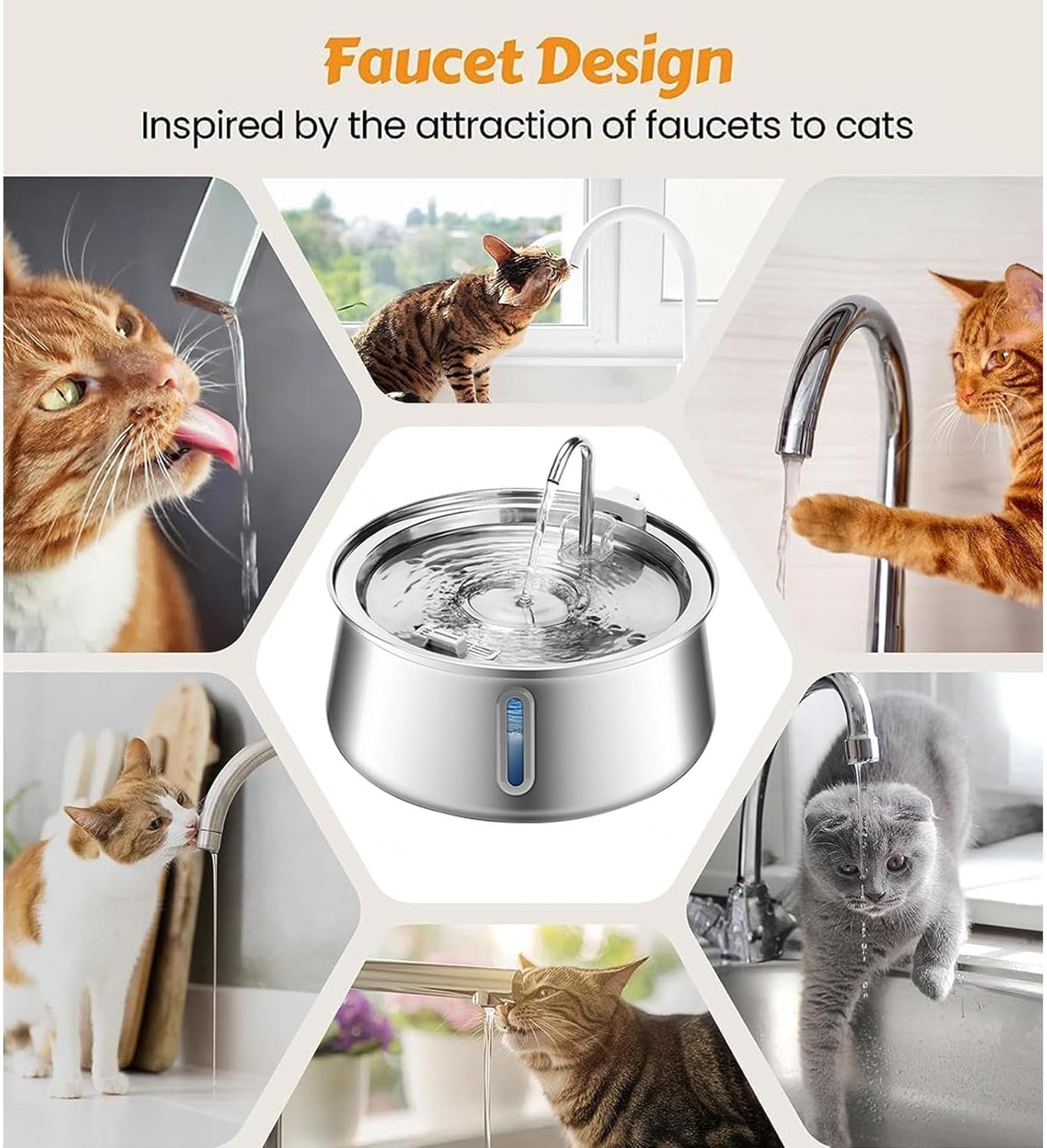 自動給水器 CATLINK WIRELESS WATER FOUNTAIN (ワイヤレス
