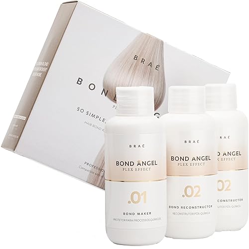 Bond Angel Plex kit de tratamiento para protección contra el blanqueamiento y la coloración para todo tipo de cabello paso 1 2 2 169 onzas