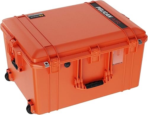 Pelican Air 1637 - Funda con espuma, color naranja