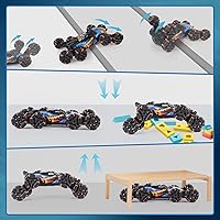 Vista 9 de Enfriador de 8 ruedas controlado a mano juguetes de coche RC de acrobacias, coches de control remoto con detección de gestos para niños de 6 7 8-12