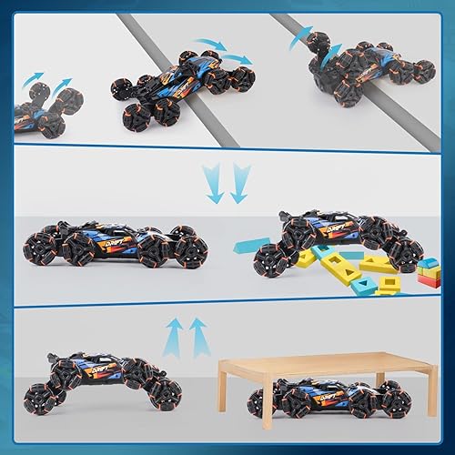 Miniatura 9 de Cool 8 ruedas controladas a mano rc Stunt Car Toys, gesture Sensing Remote Control Cars para niños de 6 7 8 a 12 13 14 años, ideas de regalos de