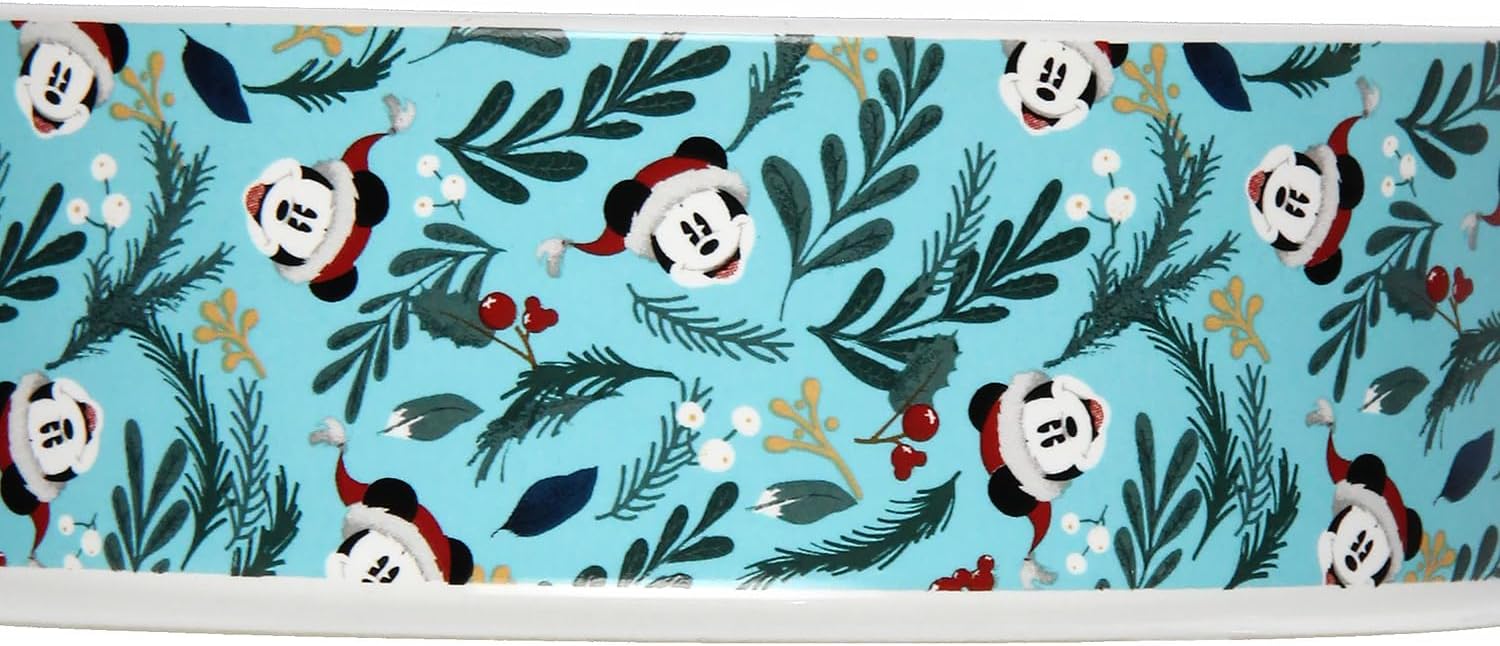 Disney Mickey Mouse Mickey's Christmas 6-in.Ceramic Ramekin Bowl Dish