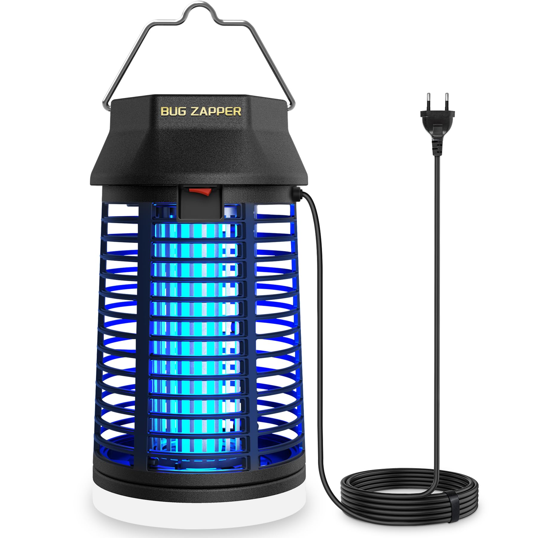 Lukasa Insektenvernichter Elektrisch, 4200V Mückenlampe Mit LED-Licht Lukasa Insektenvernichter Elektrisch, 4200V Mückenlampe Mit LED-Licht