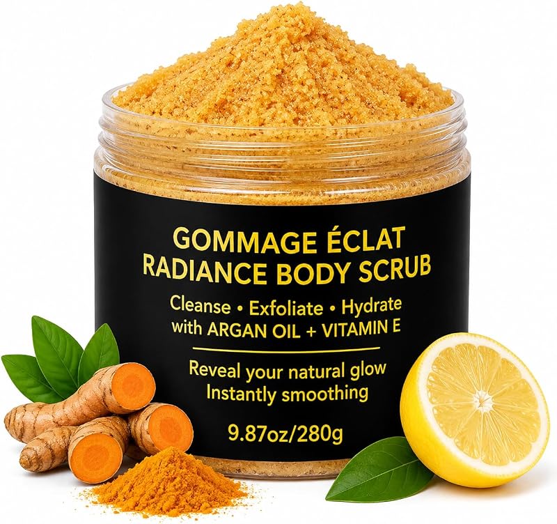 Esfoliante corporal espumante com cúrcuma VINGT-NEUF, 280 g