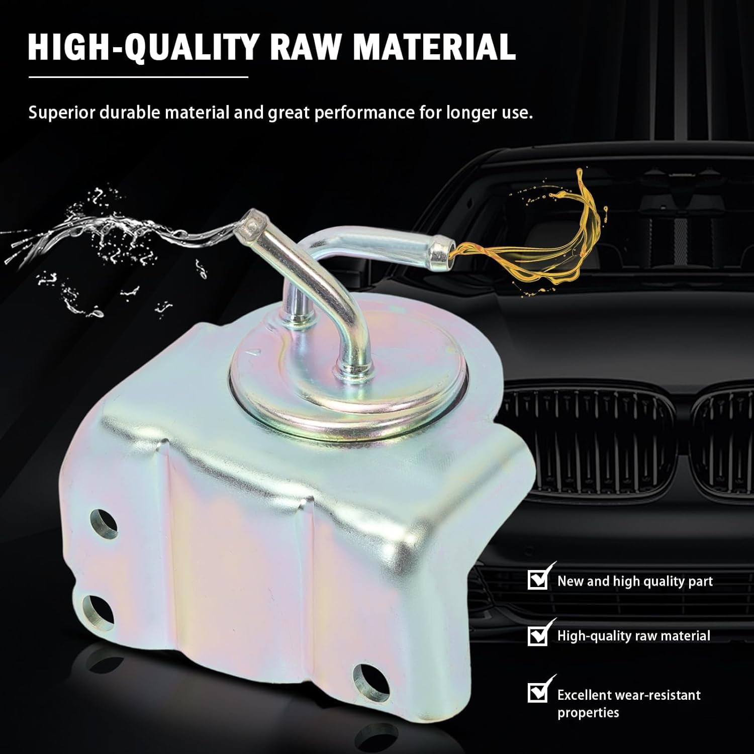 Oil Cooler Filter Compatible with Nissan Maxima Altima Murano Quest Automatic Gas CVT Transmission 2007-2014 Filter Replaces 31726-1XE0A 317261XE0A Accessories