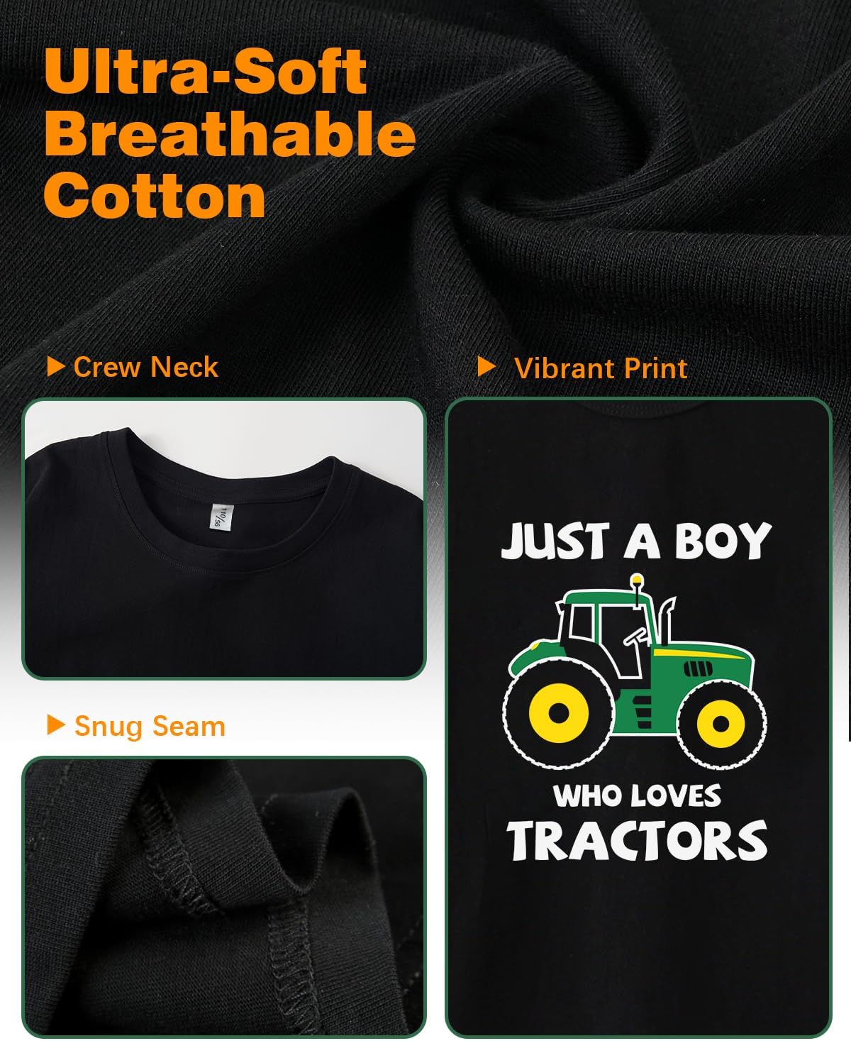 Habudda Car Shirts 2T 3T 4T Toddler Boy Clothes Truck Graphic Tees Little Kids Summer Short Sleeve Cotton Tops 2-8T - Image 4