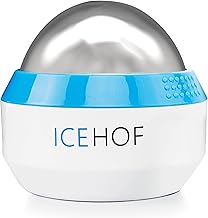 ICEHOF Cooling Massage Ball - Fascia Massage Ball - Face Roller, Whole Body with Cooling Gel - Massage Functions and Cooling or Warming