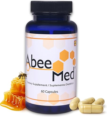 AbeeMed Suplemento Natural  Veneno de Abeja Apitoxina Miel de Manuka  Apoya la inflamación y la movilidad  Cuello y dolor de espalda  Ayuda a las