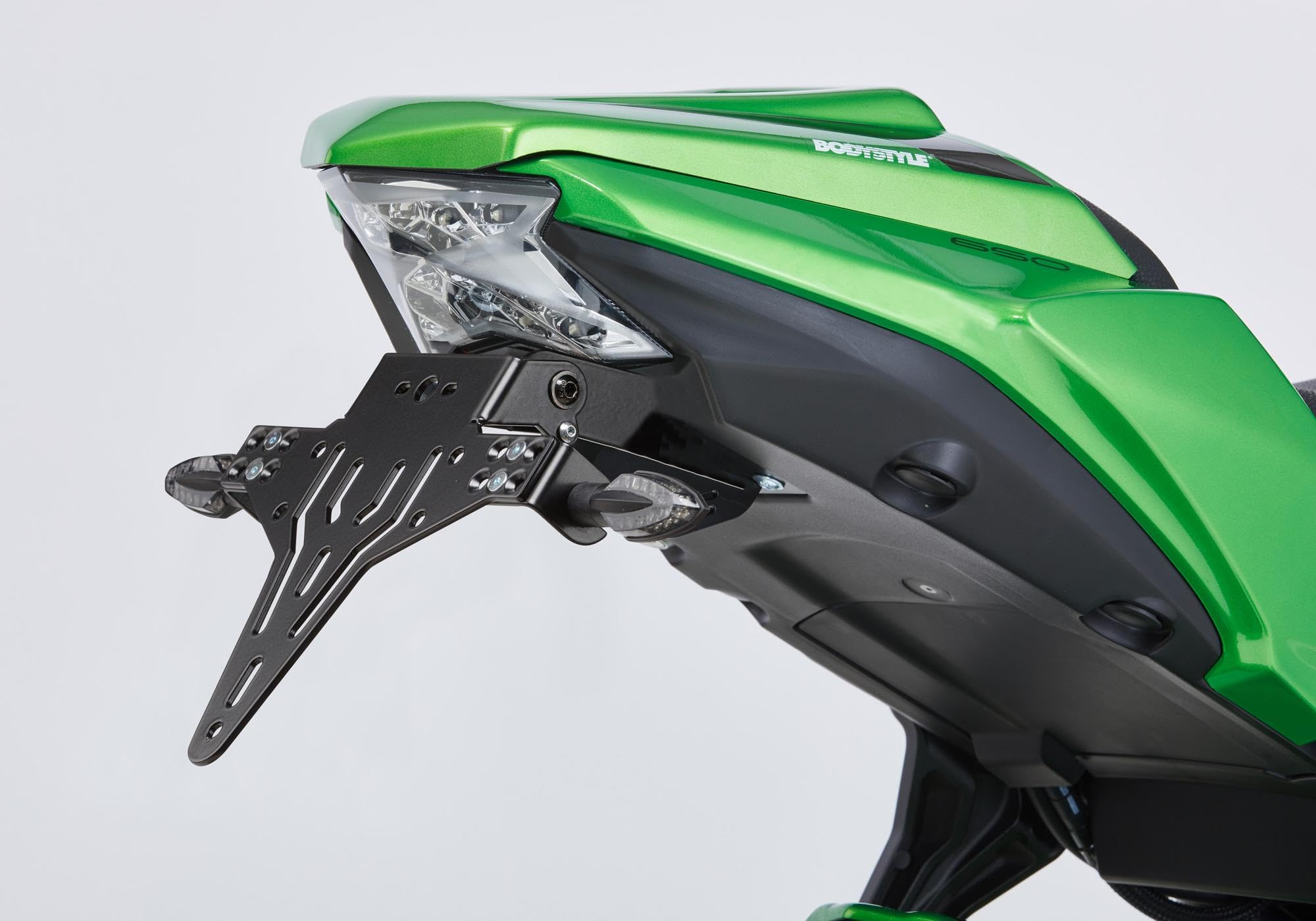 V-Shape Kennzeichenhalter PROTECH kompatibel mit Kawasaki Z650 2020 ER650K - (649ccm)