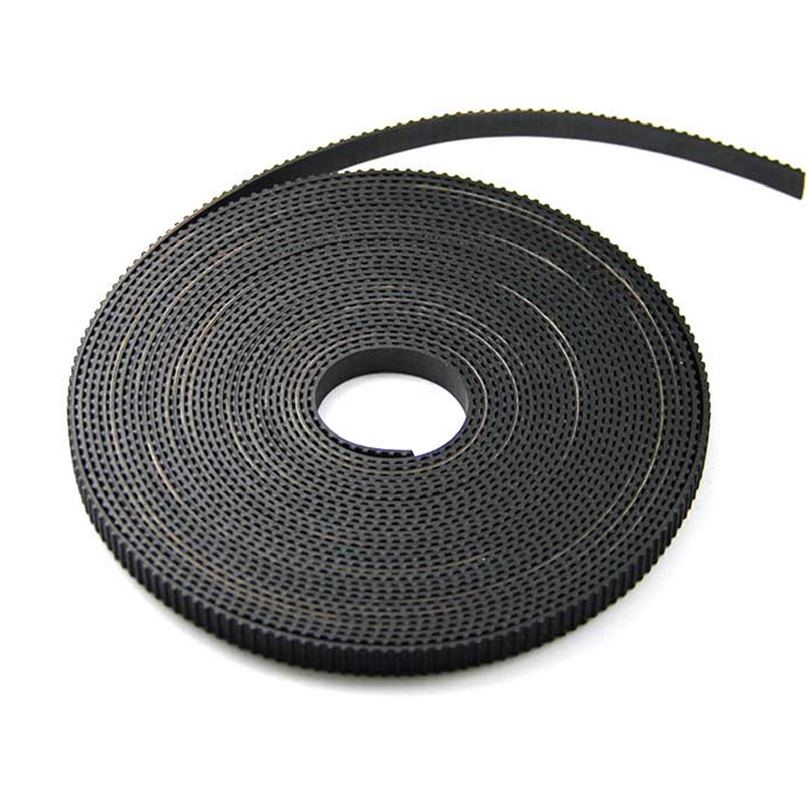 Accesorios para Correas dentadas de Caucho, Correa de distribución de 2/5 Metros, Correa de distribución Abierta MXL, Ancho 6 mm/10 mm, Material de Goma, Paso 2,032 mm(Width 6mm,Length 5M)
