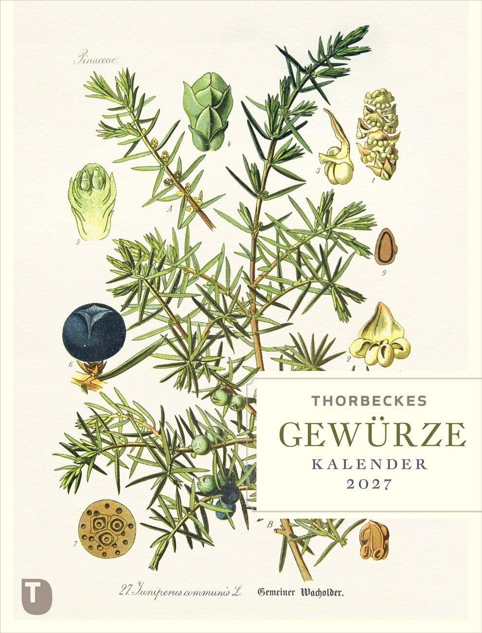 Thorbeckes Gewürze-Kalender 2027 ne manquez plus jamais d'inspiration pour vos repas