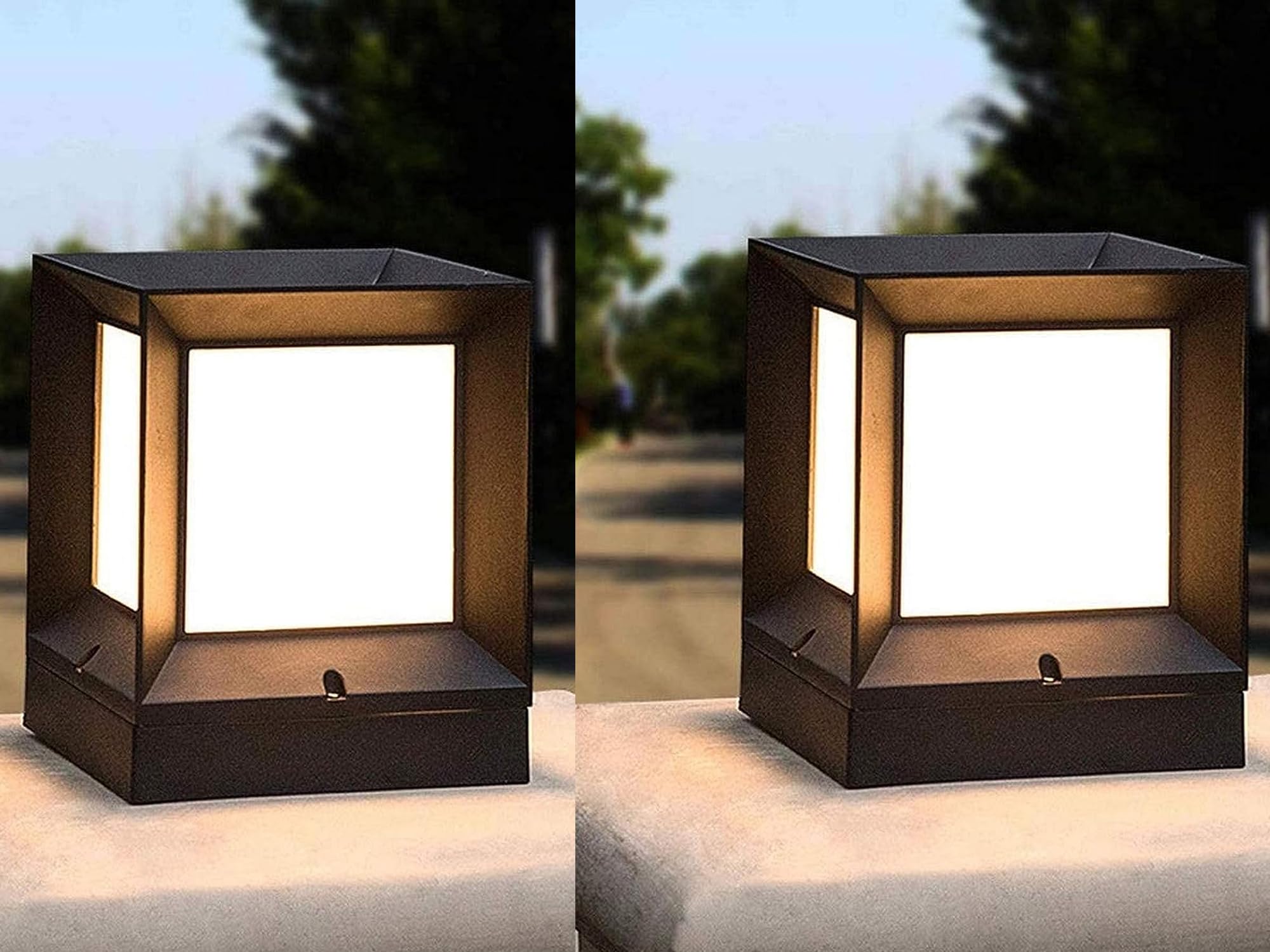 DarkVision Gate Lights - Waterproof Outdoor Lighting -12