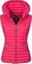 Navahoo Shadaa Women's Quilted Gilet, Lightweight with Removable Hood XS-3XL