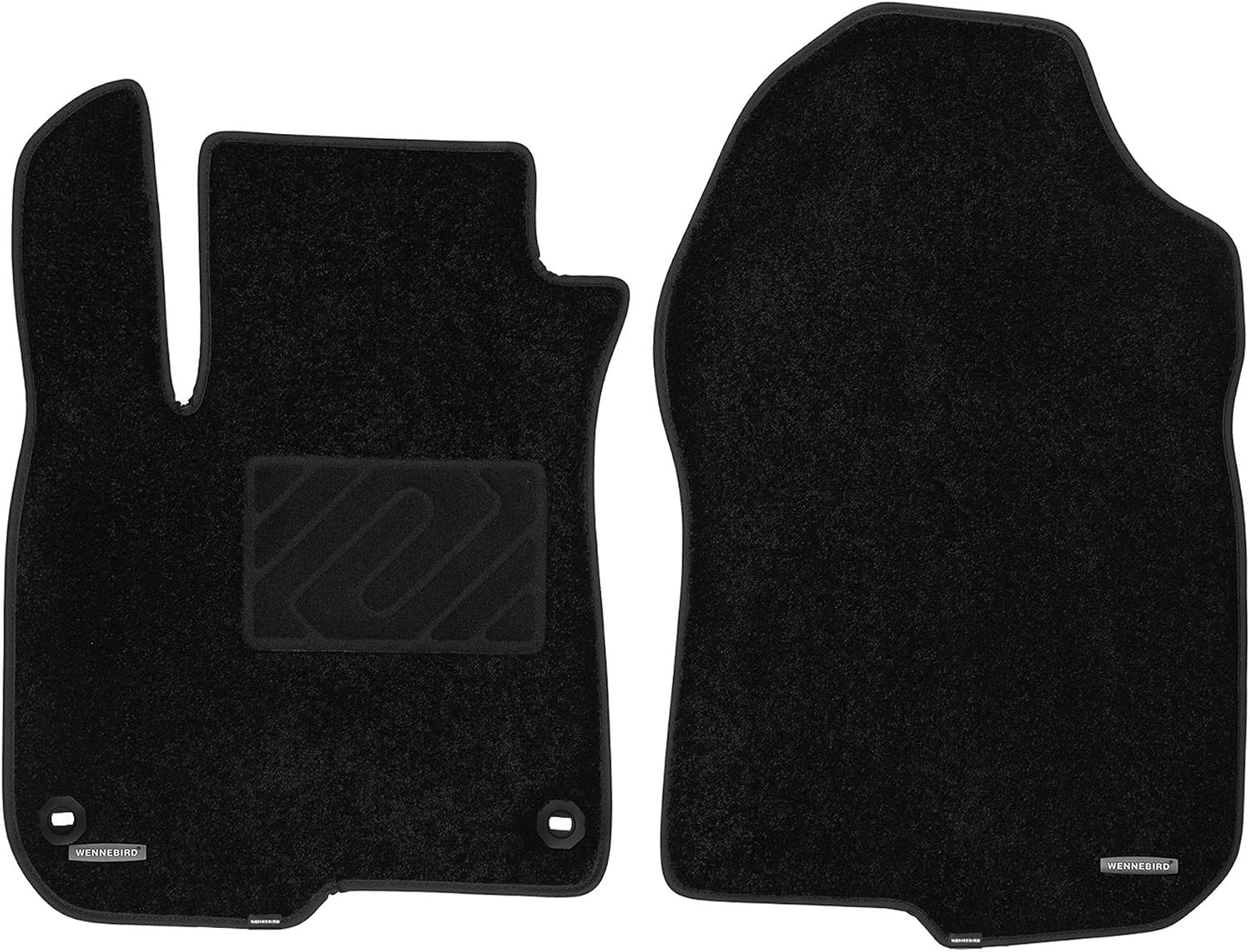 WENNEBIRD Superior Carpet Front Row Floor Mats for 2017-2022 Honda CR-V,0.5-Inch Ultra-Thick, Noise-Reducing, All-Weather Waterproof Anti-Slip – 2-Pc Set