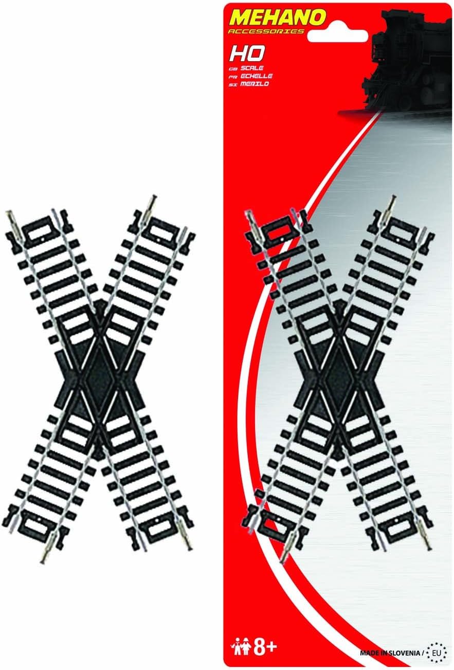 Mehano"Blister Crossing 45°" Railway Crossing - Made In Slovenia