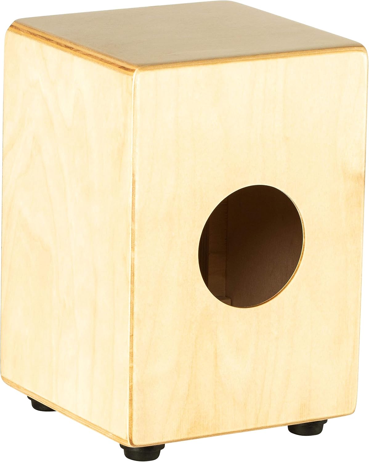 Meinl Mini Cajon Box Drum with Internal Snares - MADE IN EUROPE - Dark Eucalyptus Frontplate / Baltic Birch Body, Miniature Size, 2-YEAR WARRANTY (MC1DE)