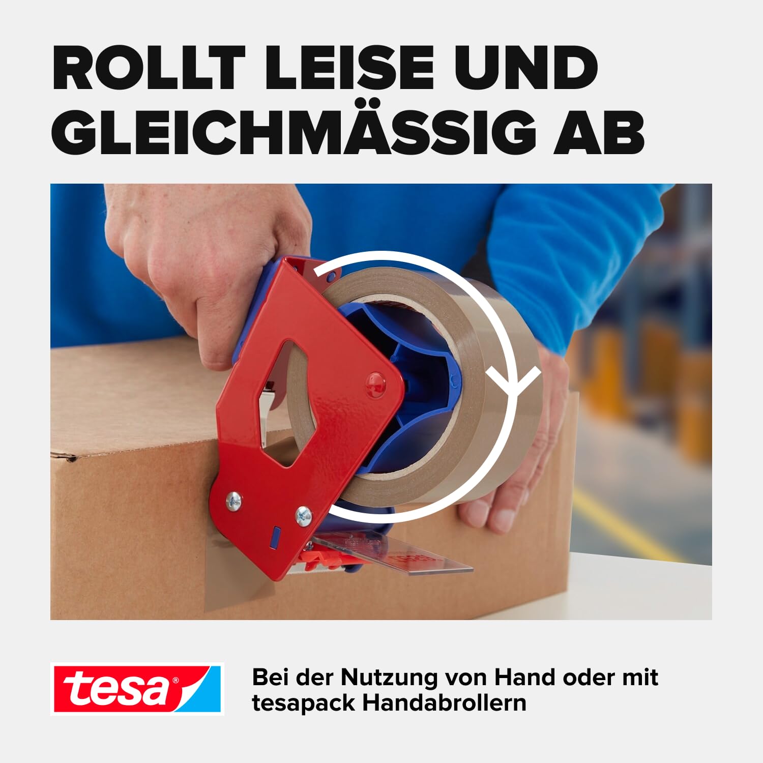 Nastro Pacchi Imballaggio Nastro Da Imballaggio Marrone Forte Merrimen - Per Scatole, Sigillante E Sicuro, Ideale Per Traslochi E Spedizioni Nastro Da - Foto 2