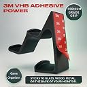 Dhanishtha Headphone Stand | Compatible with PS5 Controller Stand, Headphone Stand for Table, PC Accessories, Headphones Stand, Controller Stand | Gaming Accessories for PC | Wall Mount | gallery image
