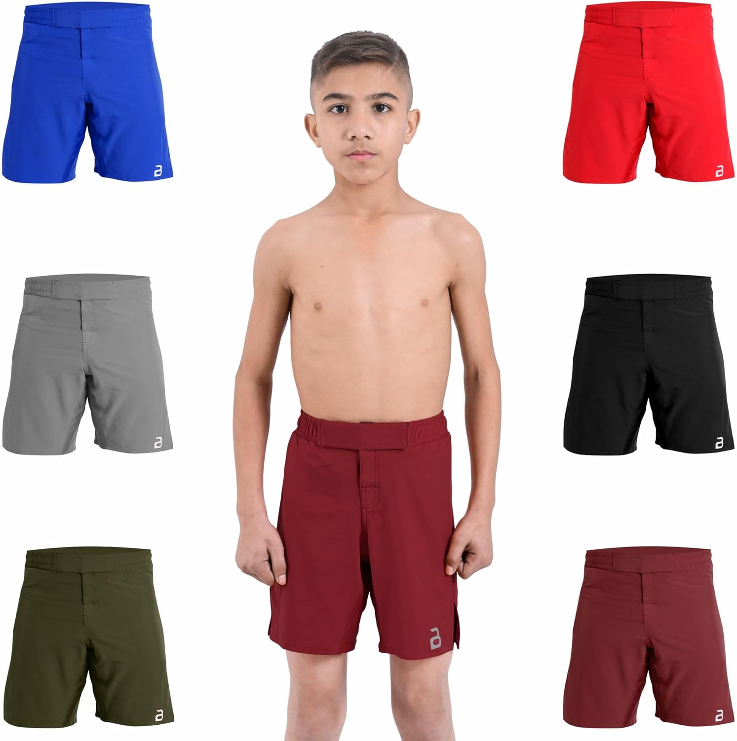 2BOLD MMA ショーツ キッズ グラップリング、BJJ、柔術、NO-GI クロストレーニング ムエタイ、ボクシング、キッズ総合