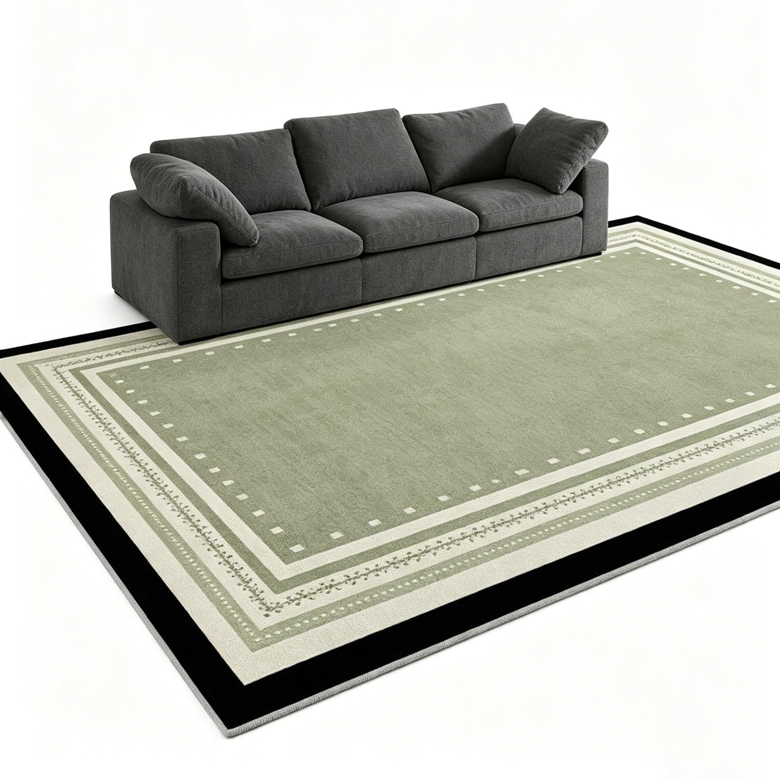 Tapis poils courts lavable et anti-tache pour un entretien facile