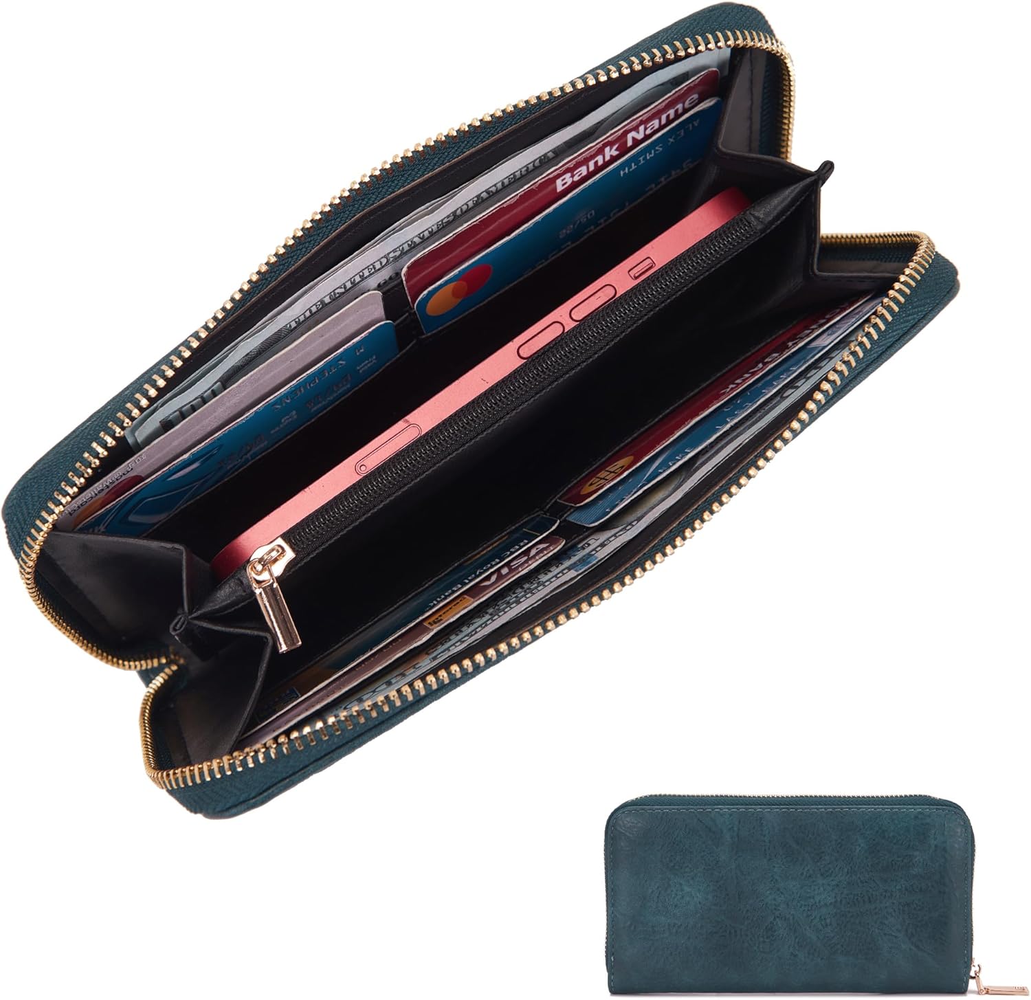 Qiyuer Women Purses Handbags Wallet Sets Shoulder Bags Top Handle Satchel Tote Purse Work Bag Set With Matching Wallet 3pcs - Image 6