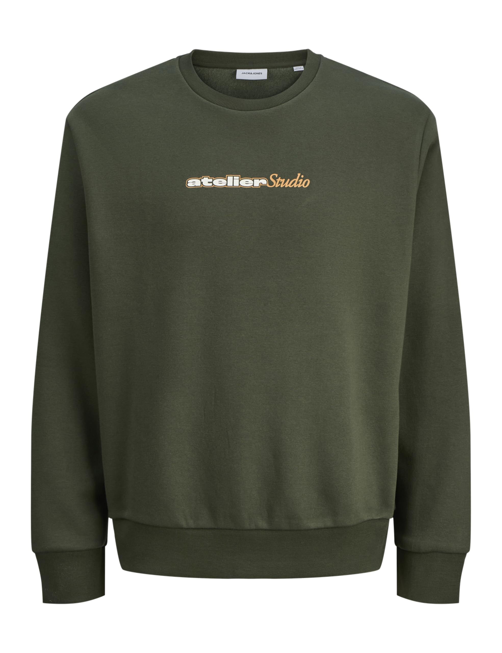 JACK & JONES Jjrody Sweat Crew Neck, Green (Duffel Bag), L