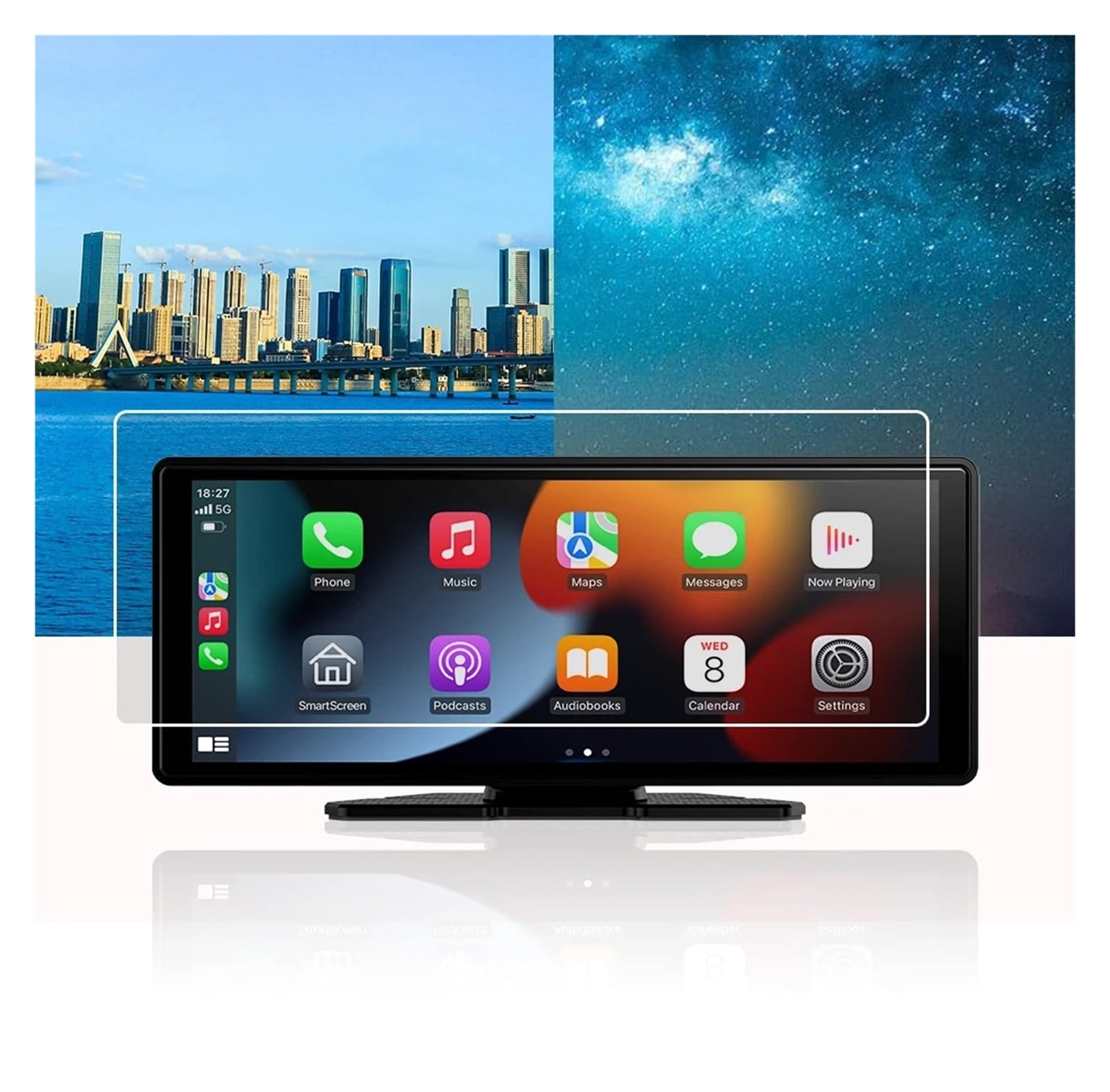 Pellicola Protettiva per Schermo Auto XUDA Universale da 10 26 Pollici per Auto multimediale WiFi GPS Schermo LCD 2 Pezzi in Pet